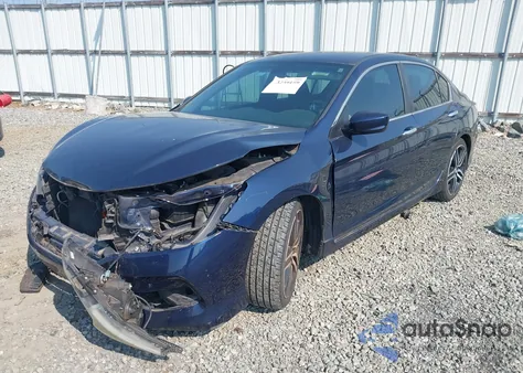 2017 Honda Accord Sport z USA, uszkodzony, nr VIN 1HGCR2F50HA151199
